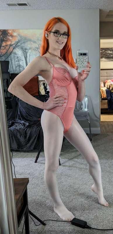 A little behind the scenes shot, in this SUPER cute bodysuit..