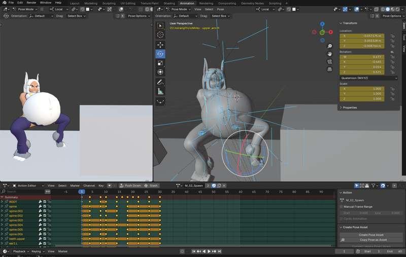 A lot of animatin!
