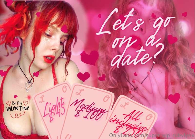 ## Hi sweetie, how's your perfect valentine's day going? 💖 O..