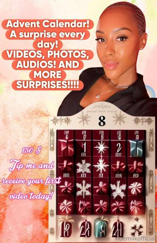 Coge tu calendario de adviento!! Una sorpresa cada día! No t..