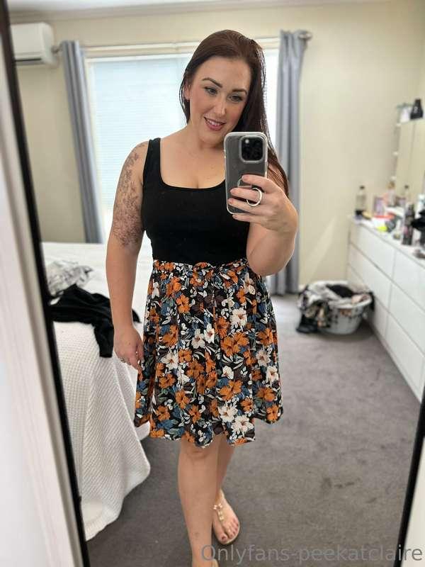 Leaving drinkies outfit. I’ve already had an incident with a..