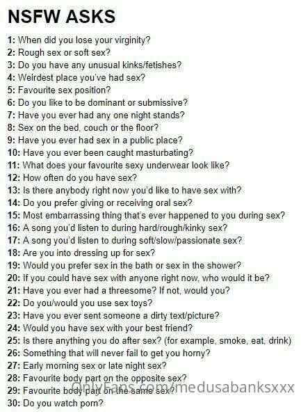 NSFW Questions❓
Tip $5 pick 1 number
Tip $8 pick 2 numbers
*..