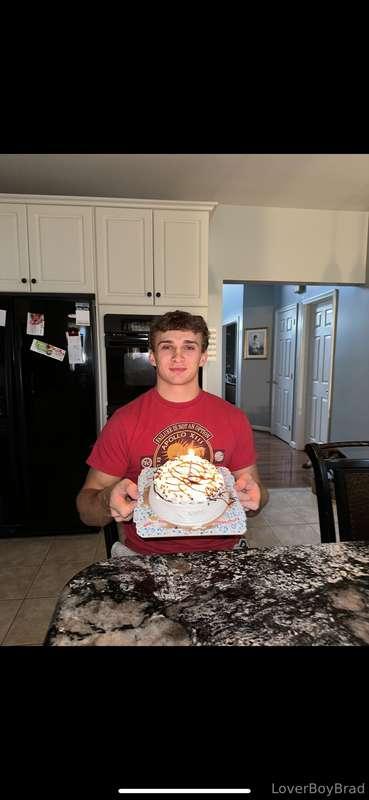 Birthday boy :) I brought the cake don’t worry, everyone get..