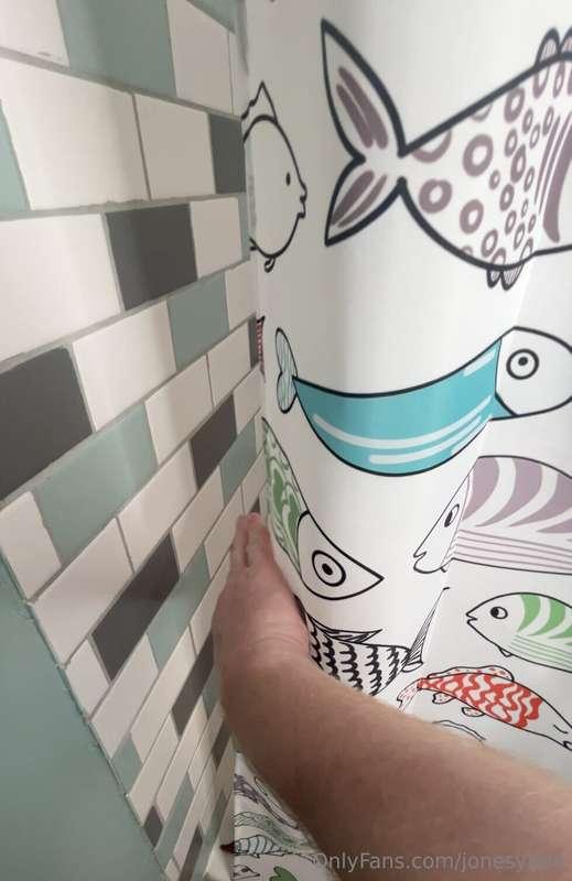 (POV) You get home early and hear me moaning in the shower, ..