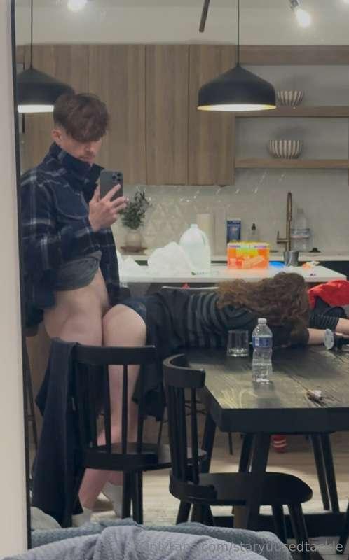 Oh hey, didn’t see you there. New fuck vid cumming sooon 