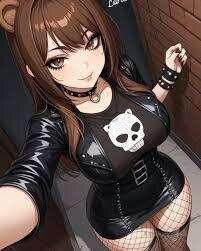 Gothifying anime girls? My new series this summer for conten..