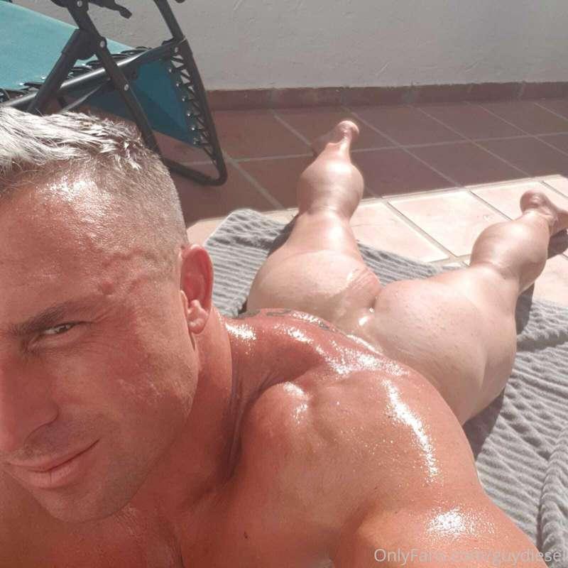 Nude sunbathing 🍑. Want to join me ?