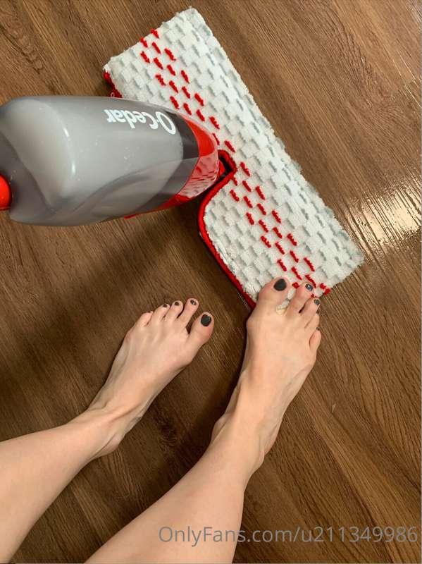 Find out what happens when I clean my apartment barefoot on ..