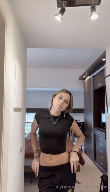 you walk in, and I’m already waiting like this… what happens..