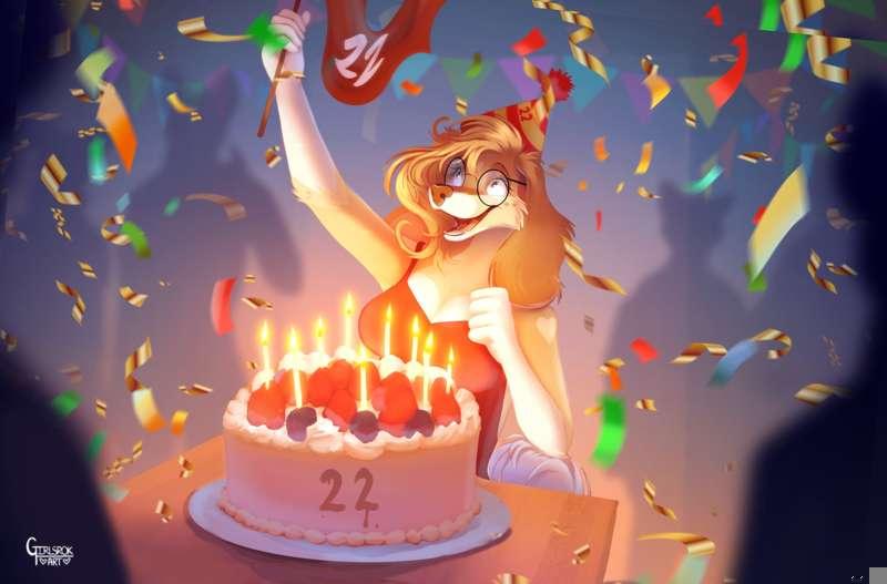 🥳birthday art🥳