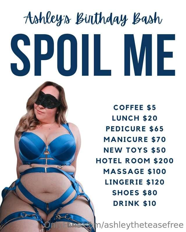 ✨ SPOIL ME ✨
Many of you have reached out to me asking for p..
