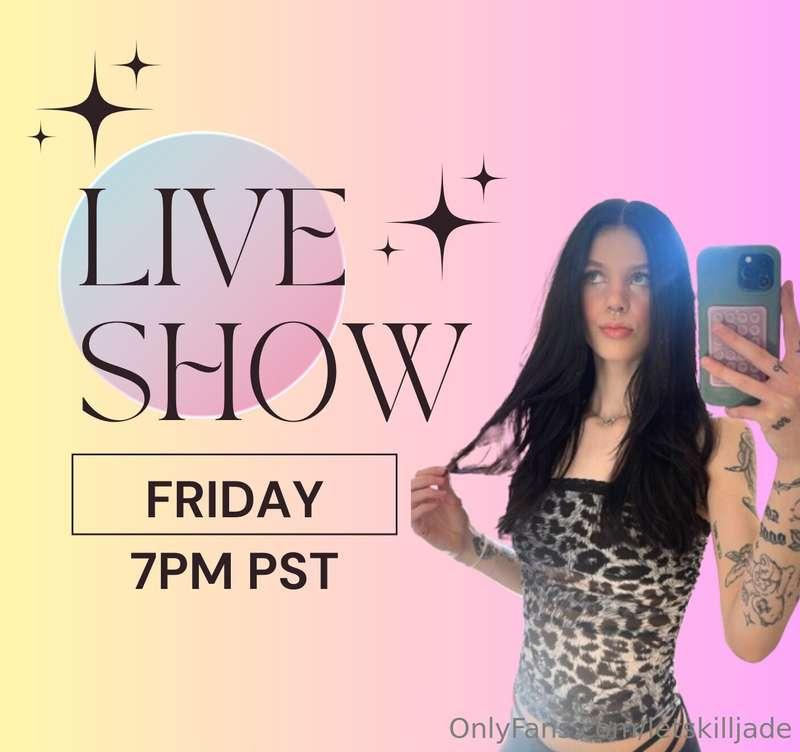 ## ***I'm going LIVE tomorrow!! 💋😈*** @ 7PM PST
Can't wait t..