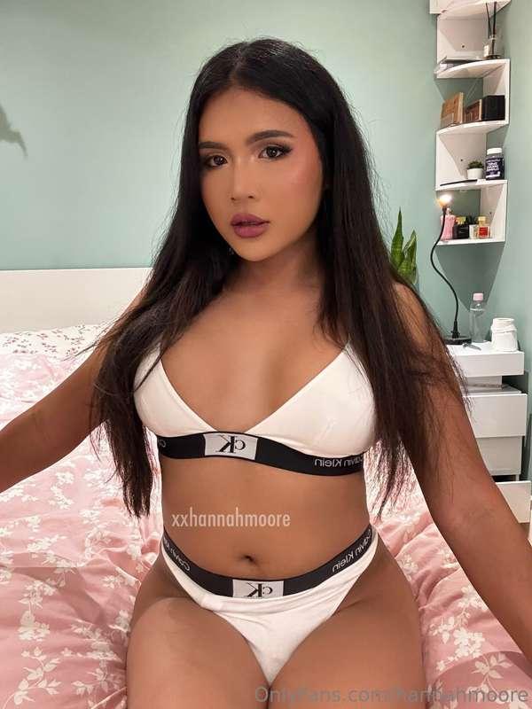 do you think I look good in white baby? 🤍