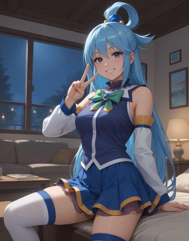 Aqua (Konosuba) [160 Images]