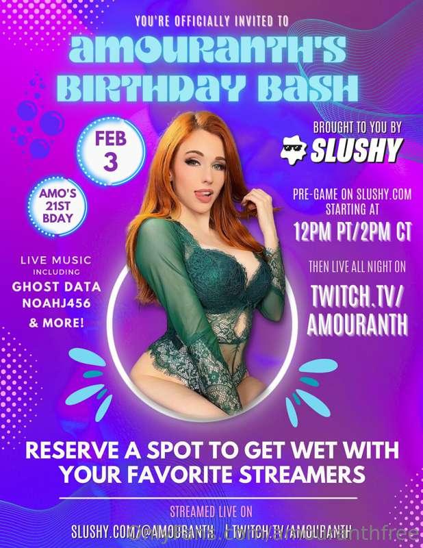 Come hang out with me at my Birthday Bash! 🎂🎉 You might see ..