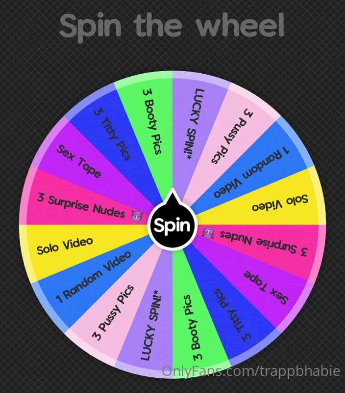 ‼️NEW GAME ALERT - MORE GAMES TO COME‼️ 

Spin the Wheel 😈 $..