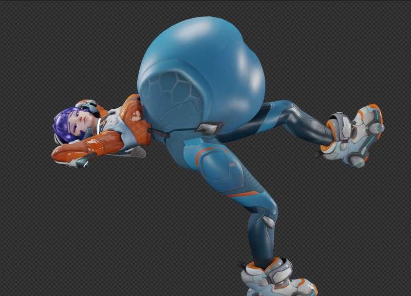 Goofy pose wip