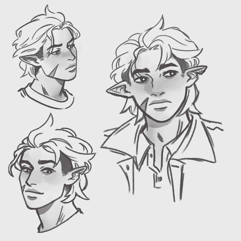[TOH] scrunkly boy and emo girl