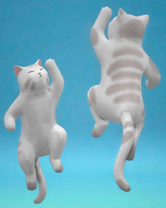 Climbing cat