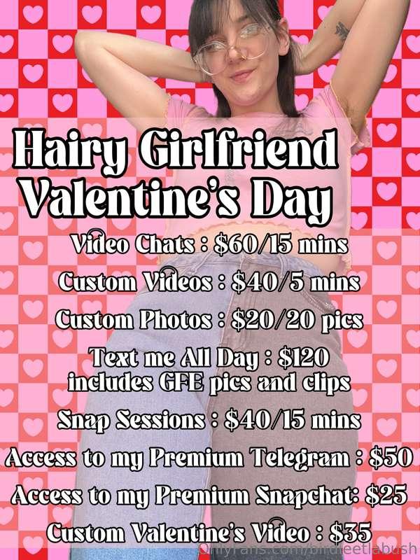 Customary Valentines Deals 💕 I will honor these deals until ..