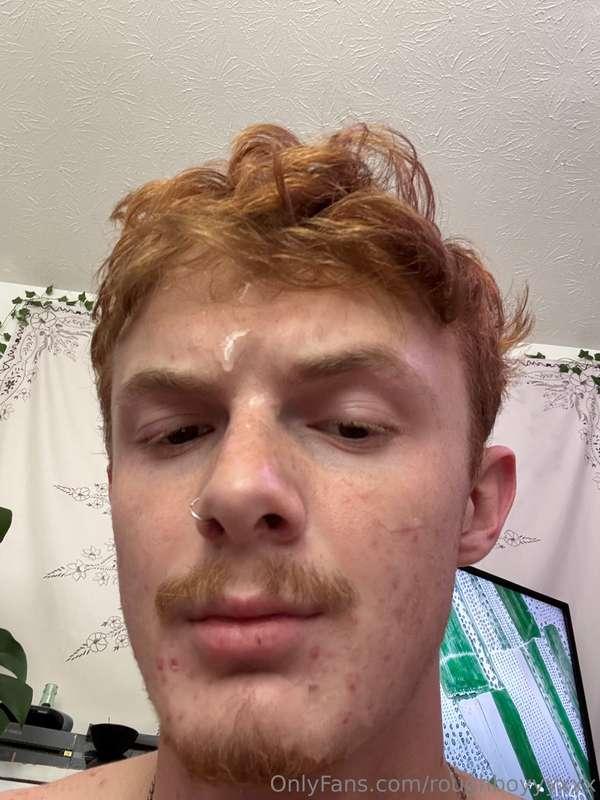 cumming on my own face is so hot