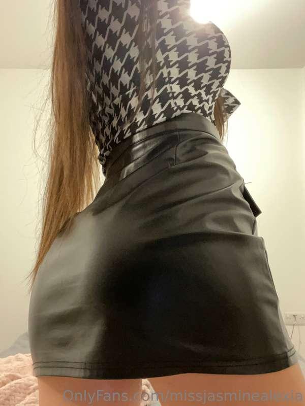 You’ve been caught looking up my skirt again!