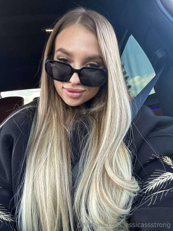 "On my way to new adventures with my favourite glasses on my..
