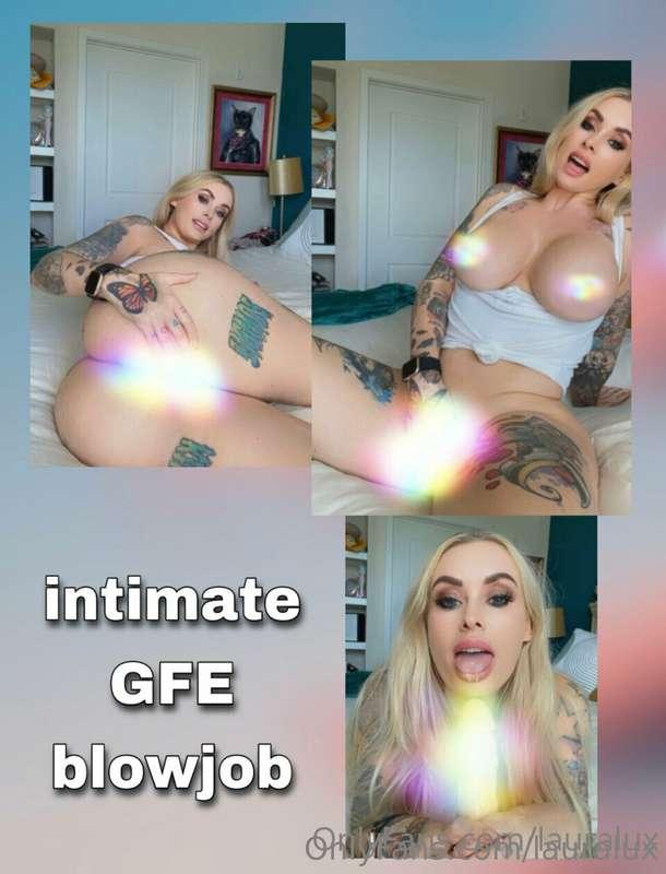 💕 intimate GFE blowjob! 13 min vid featuring EXPLICIT PUSSY ..