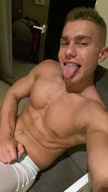 I want to reach down your pants and grab your big throbbing ..