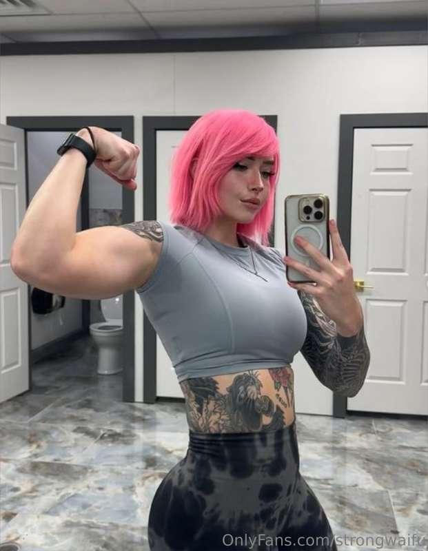 flexed it just right, didn’t I? 😘