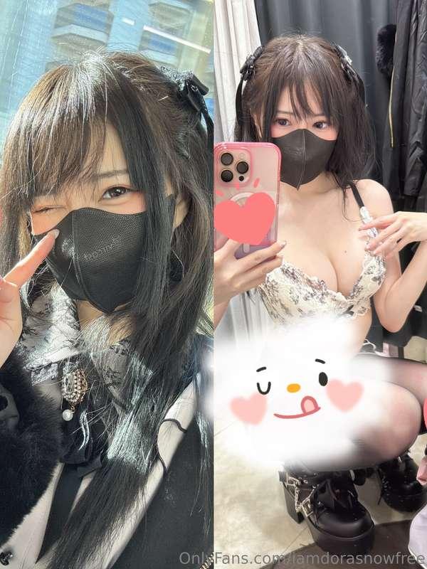 First Selfie Of 2025😋😋😋🤫More secret photos at @iamdorasnow 🤫