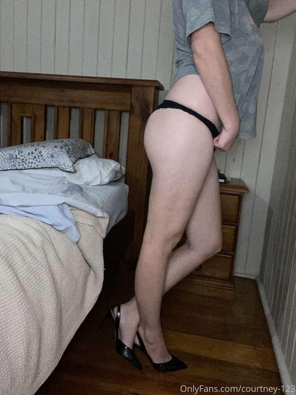New shoes on & undies off