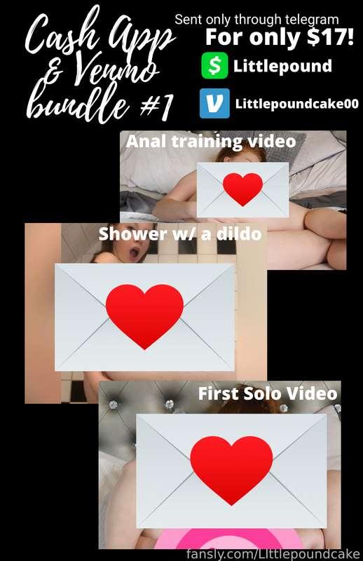 $30 value for $17! All you gotta do is cash app or Venmo me with your username! 