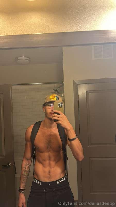 should I just go out like this? 
