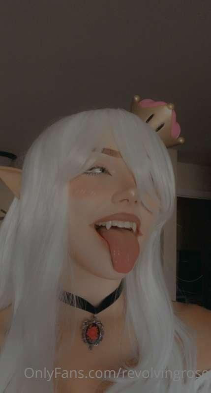 **🎀 Booette Cosplay Ahegao 👻**
I’ll do an actual set for her..