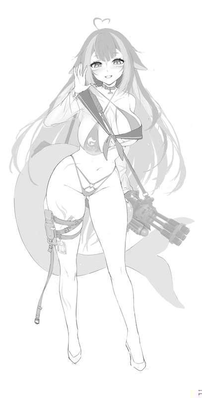 Shylily - Nikke Mockup : Sketch