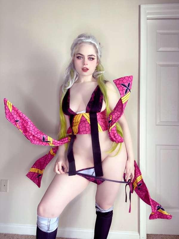 Lewd Daki cosplay 