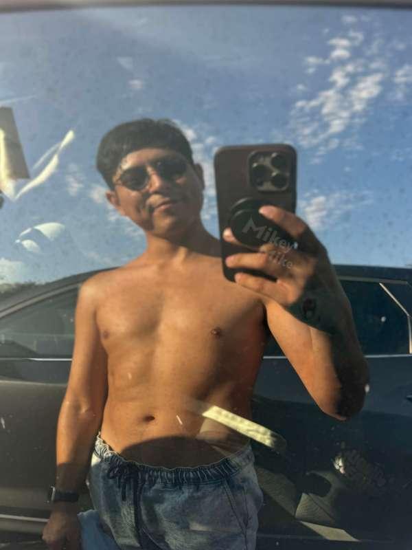 Too hot to wear a shirt outside.  https://onlyfans.com/mikey..