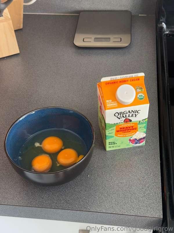 What? I’m out of milk, and I want them to be fluffy…