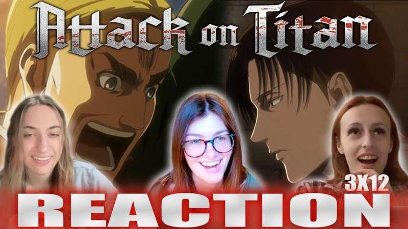 Attack on Titan (SUB) - 3x12 Night of the Battle to Retake the Wall - Reaction