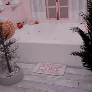 random bathmats i