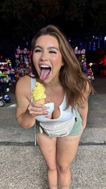 I'm going to run my tongue over it 👅💦