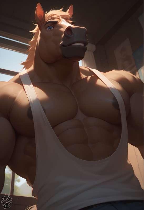 Big stallion~