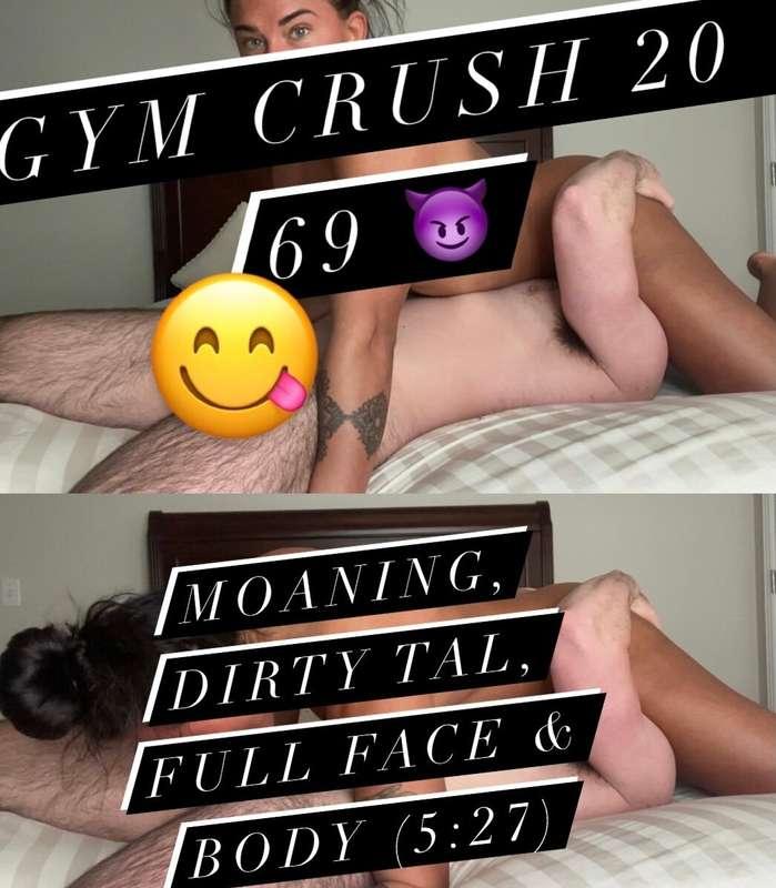 My first ***69 VIDEO!*** SUPER SUPER sale price! 

Gym Crush..