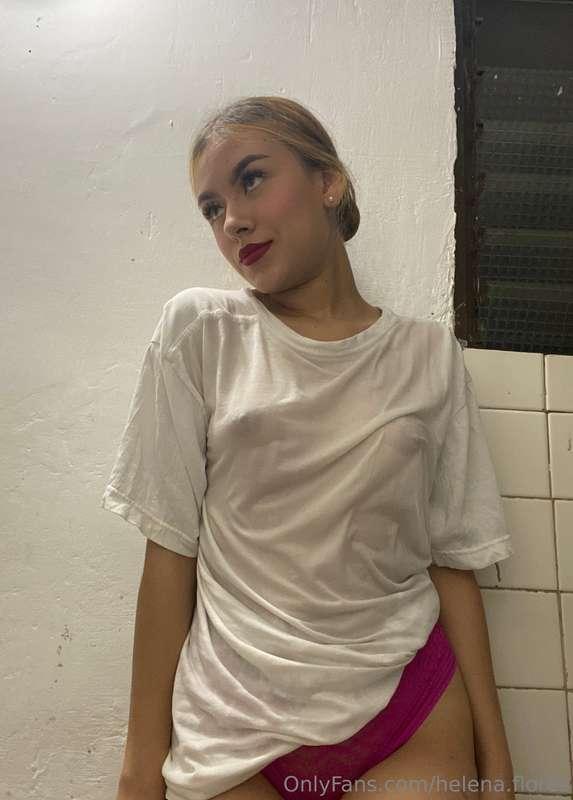 Tshirt mouillé ou tshirt sec ? 💦🥵