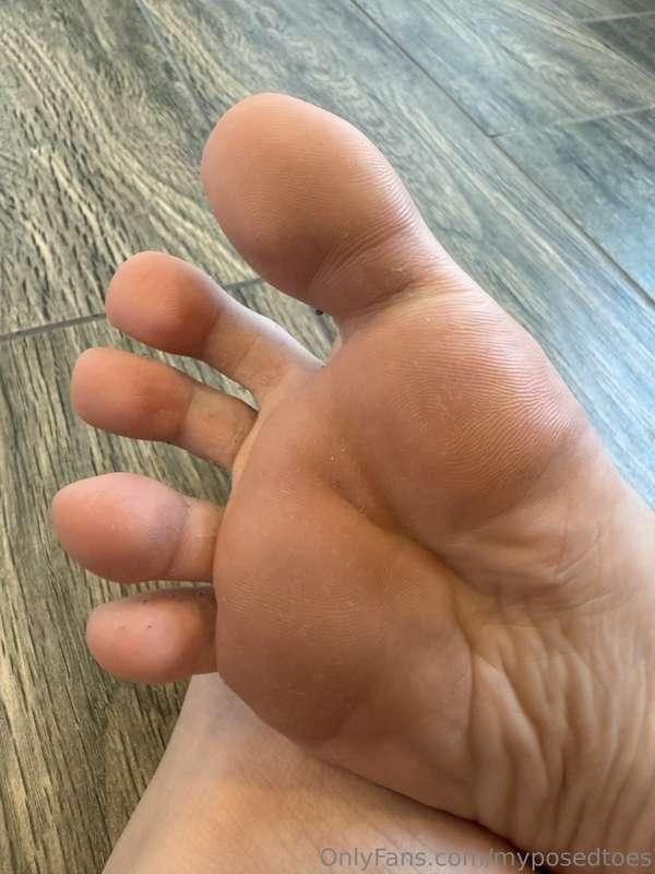 Do you like when there is a little fuzz between my toes?