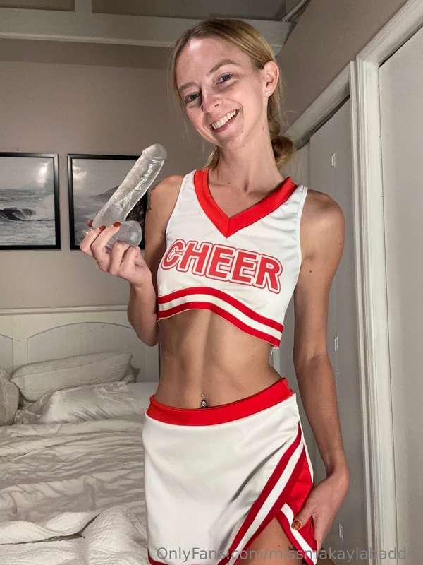 I’ve always wanted to be a cheerleader 😉 I’m seducing you in..