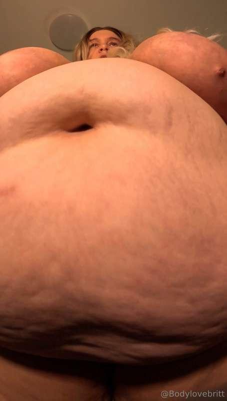 $$ TIP for the 10:52 minute SSBBW Belly Bounce On Your Face ..