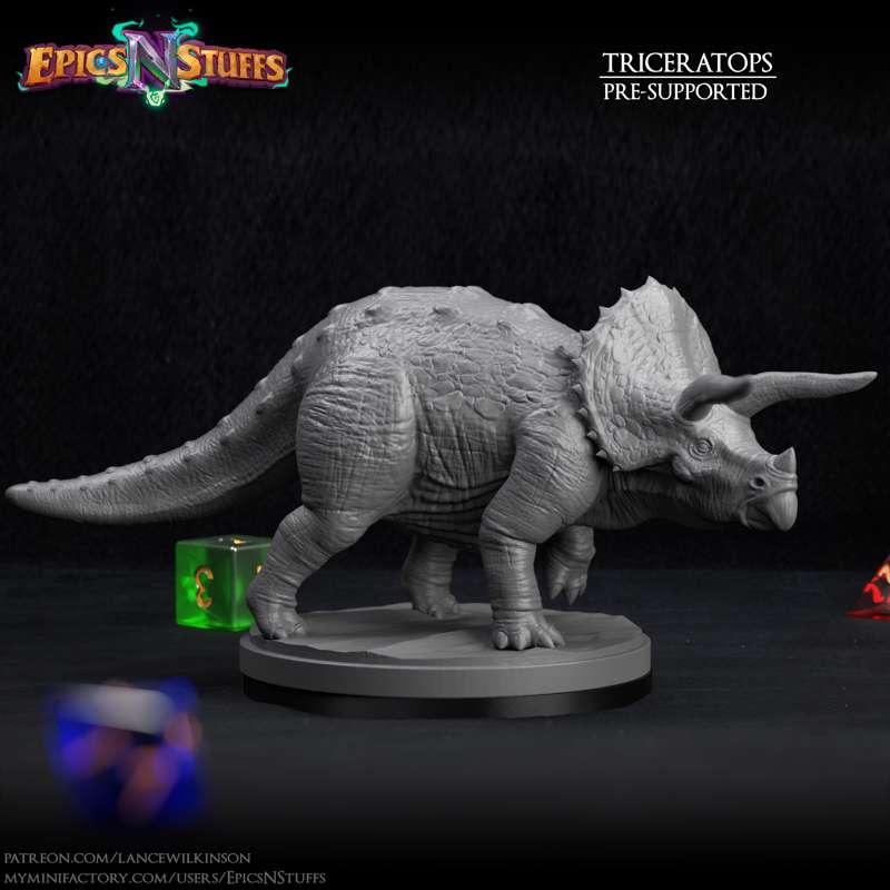 Christmas Calender Day 20 - Triceratops