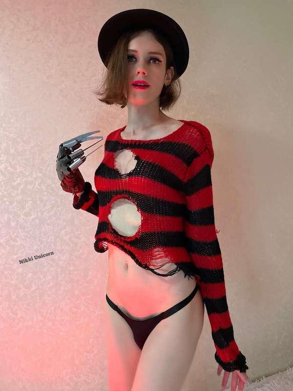 Freddy Krueger cosplay ♥️